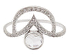 Alice White Diamond Gold Art Deco Ring