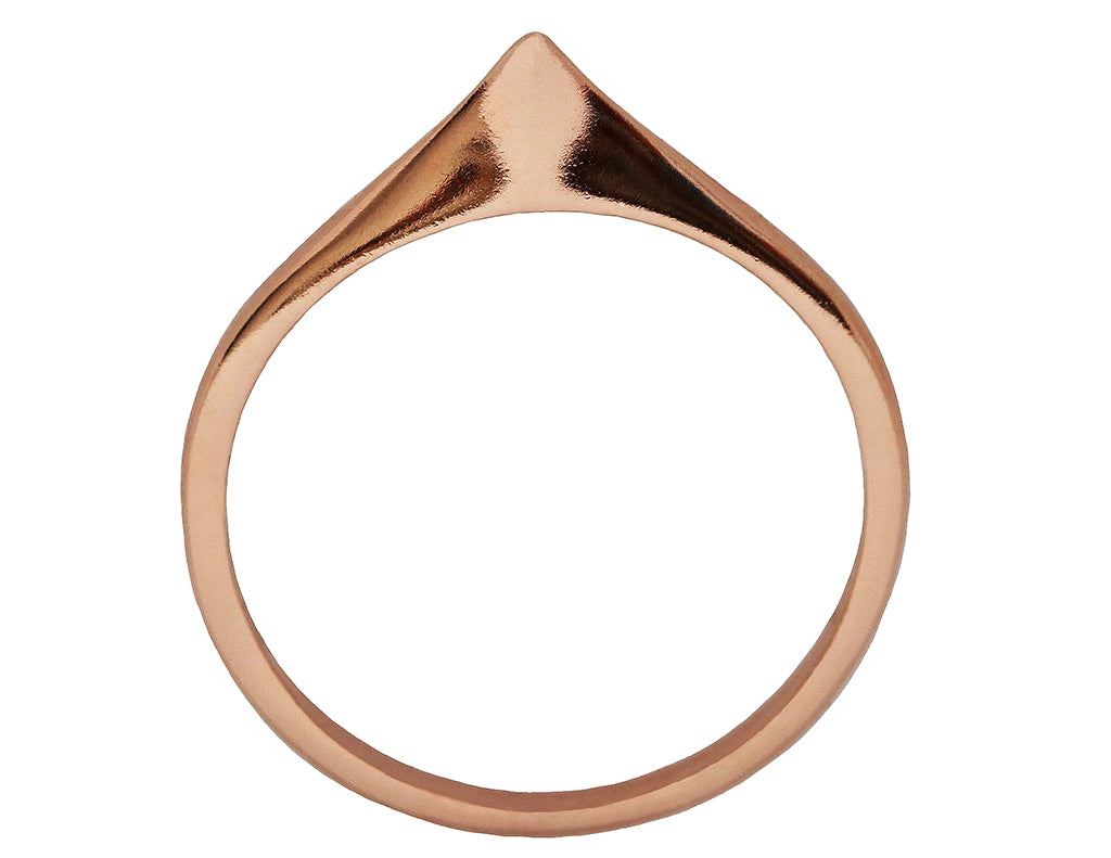 Solid Gold Thorn Ring