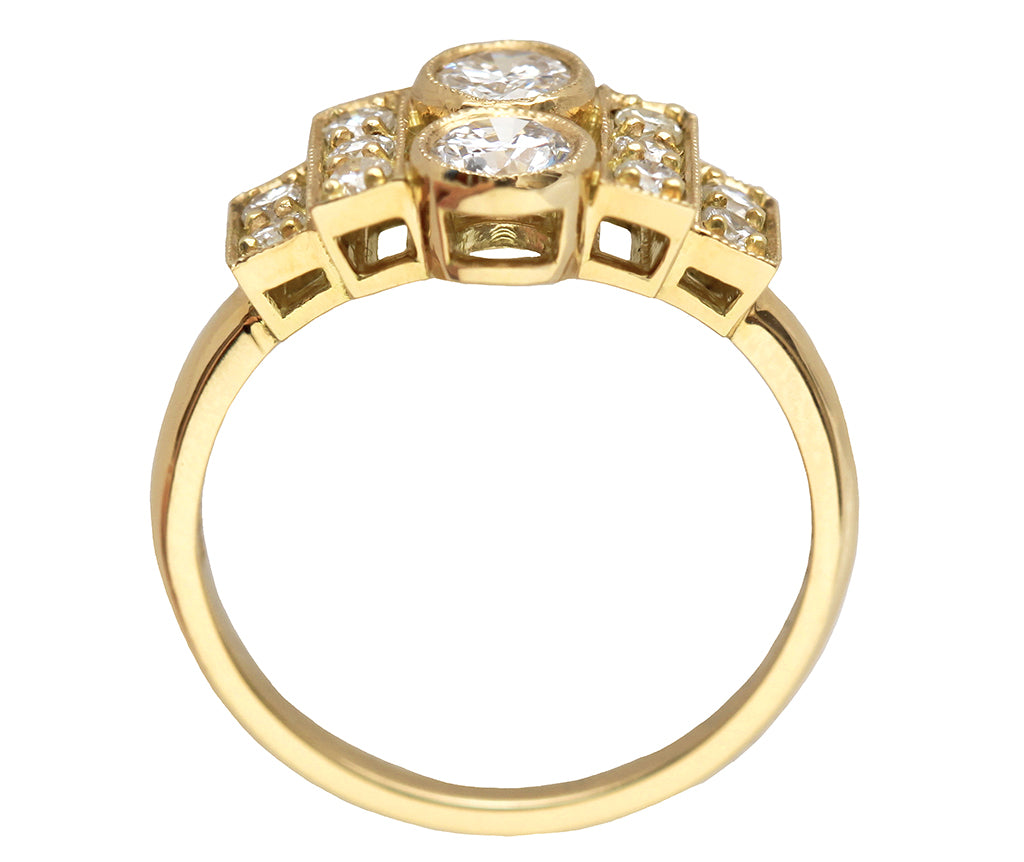 Charlotte Art Deco Diamond Ring