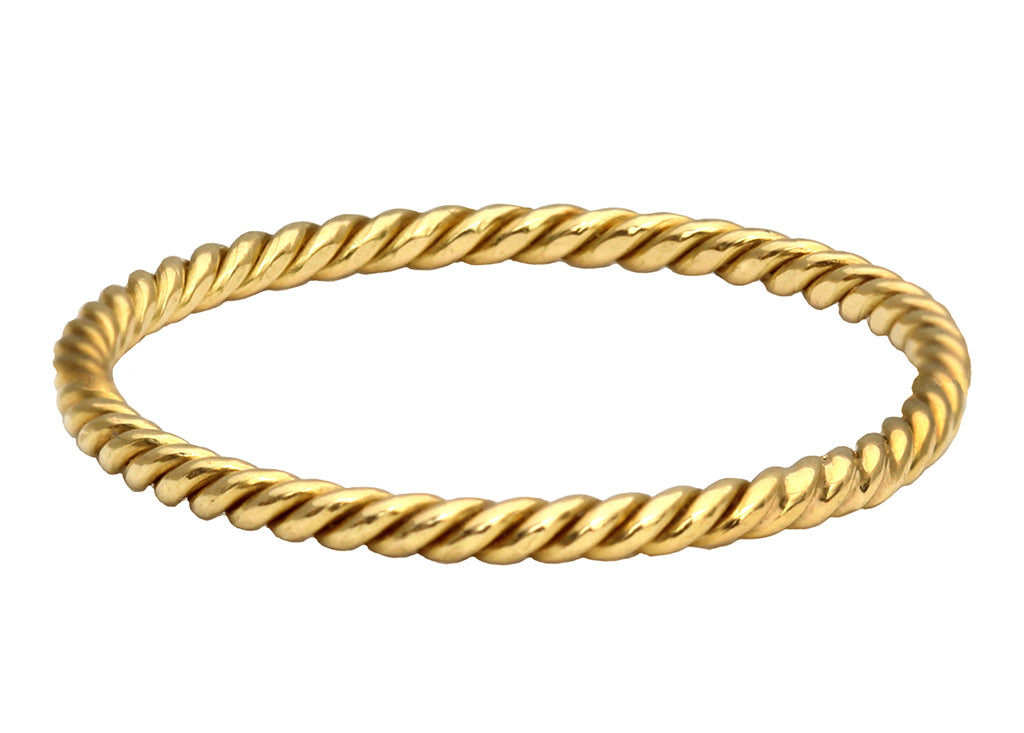 Braided Gold Band