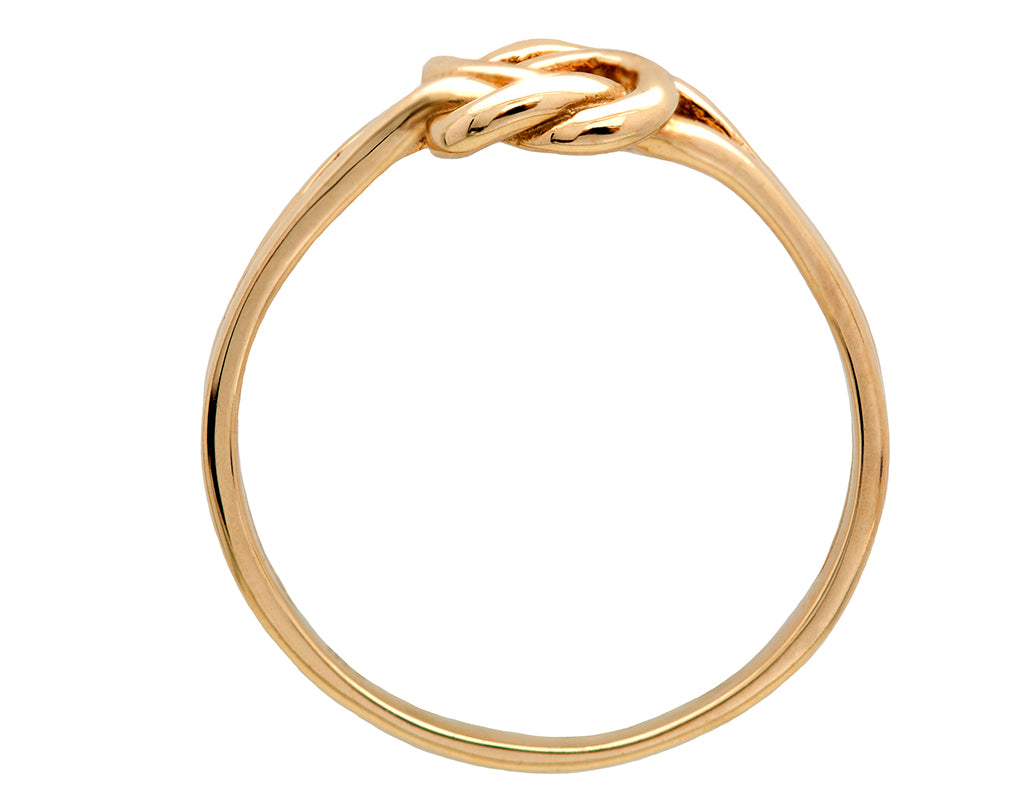 Lover's Knot Gold Ring
