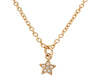 Petite Star Pavé Diamond Necklace